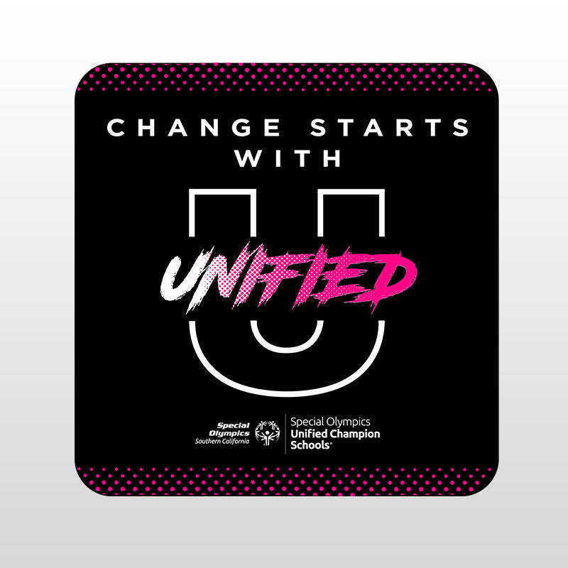 Change Starts with U Sticker